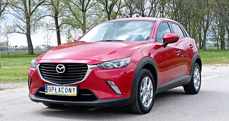 Mazda CX-3 cena 53900 przebieg: 200000, rok produkcji 2015 z Żuromin małe 466